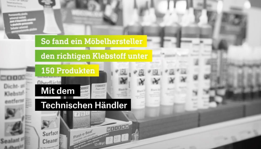 Technischer Haendler Klebetechnik