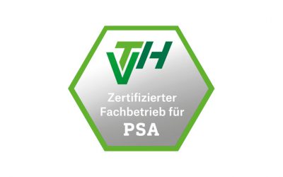 Rezertifizierung „Zertifizierter Fachbetrieb für PSA nach VTH-Standard“
